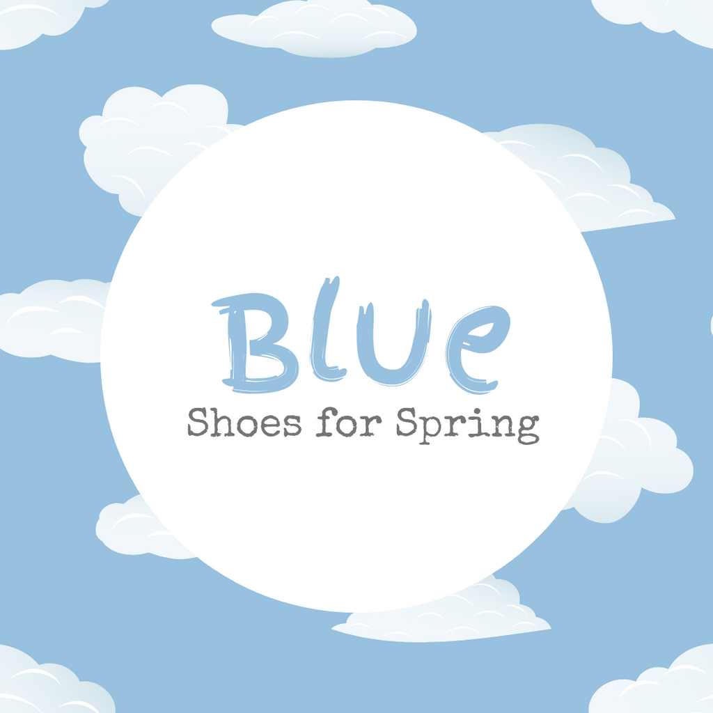 Blue Shoes for Spring at Little bRogues