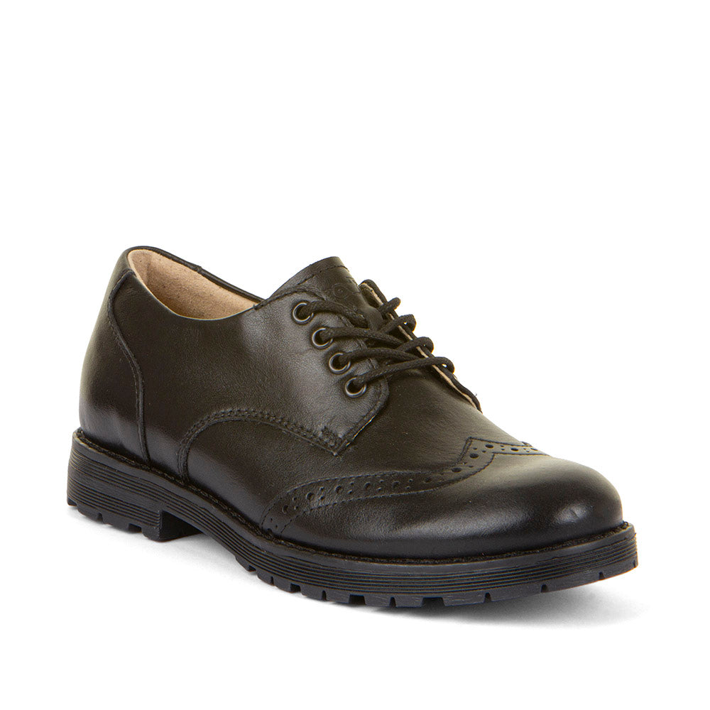 Footwear Little Brogues Froddo Charlie Brogue Leather School Shoe