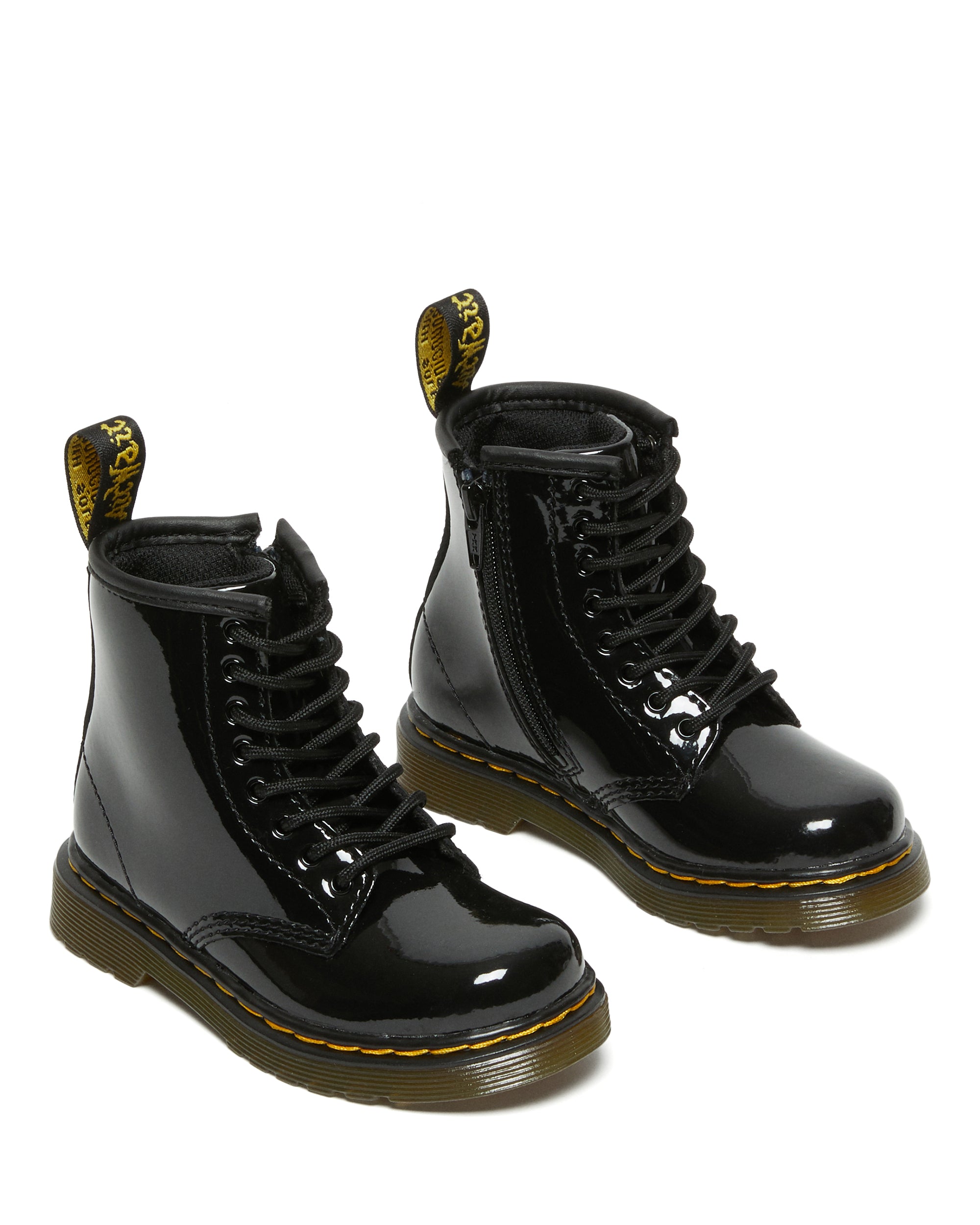 Dr Martens patent black 1460T toddler – Little Brogues Online