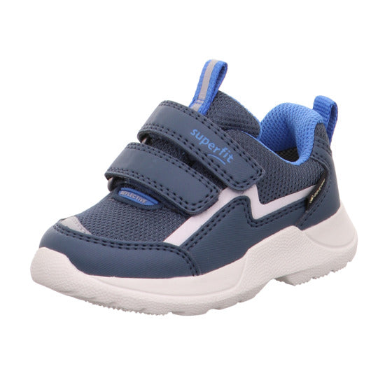 little brogues childrens trainers online superfit rush blue angle