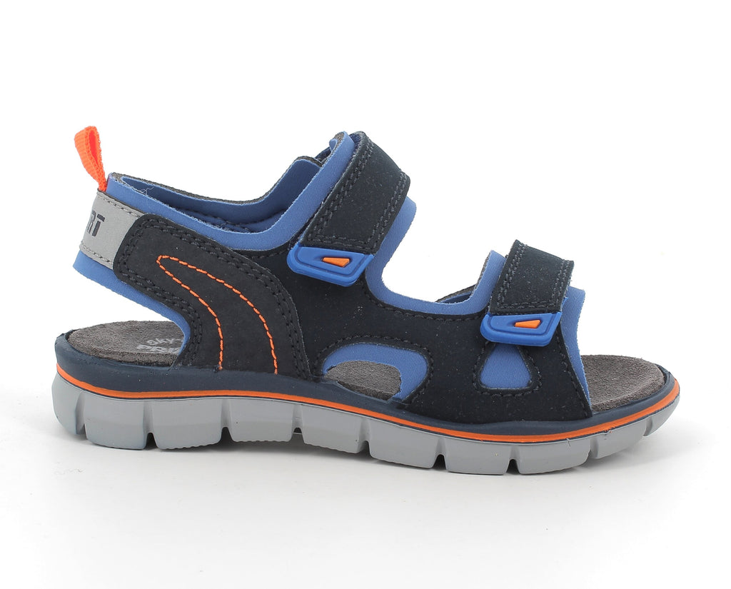 little brogues boys sandals online primigi tevez in blue side