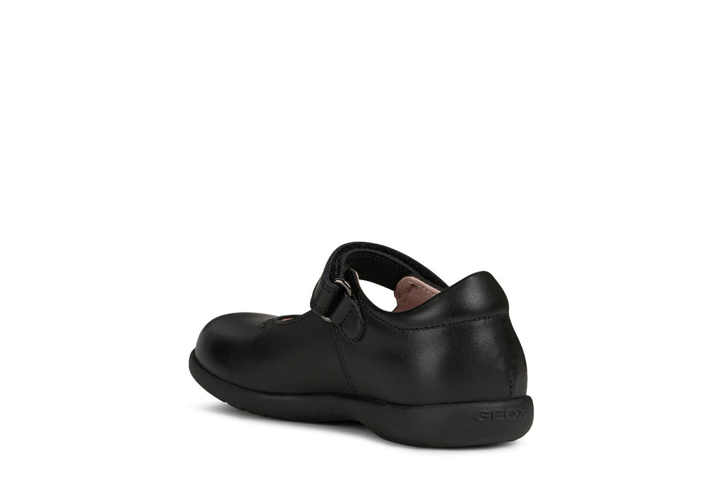 little brogues Childrens school shoes online naimara Mary-jane black leather heel