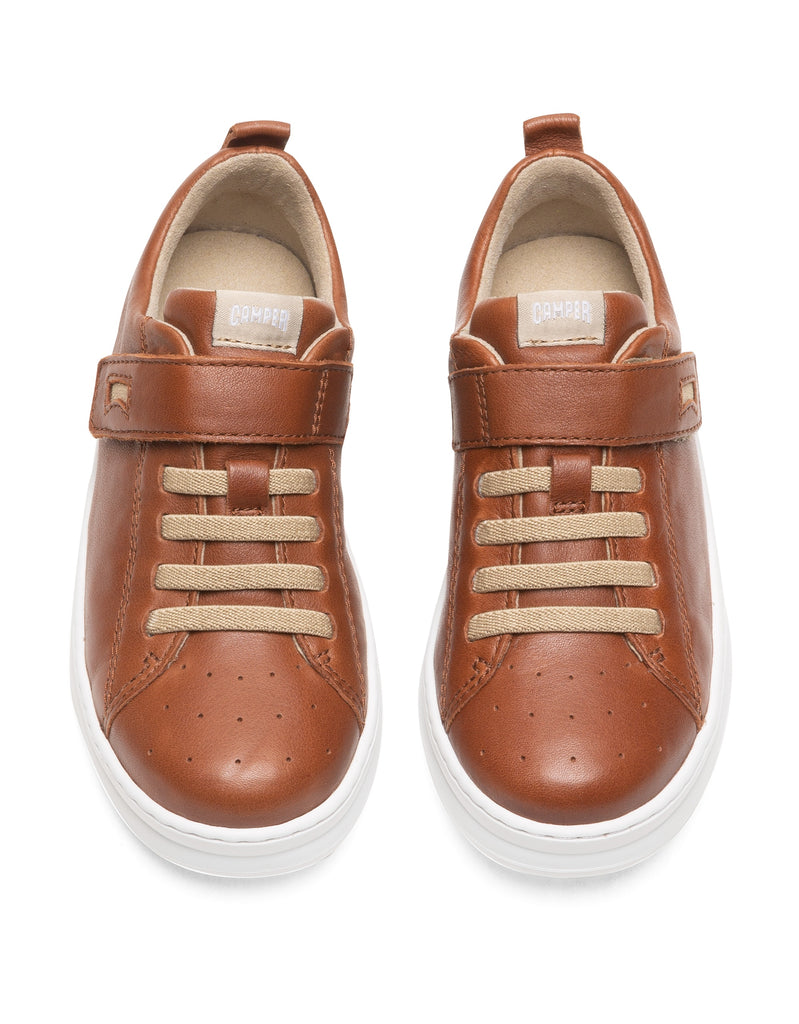 little brogues Childrens shoes online camper runner 4 brown top