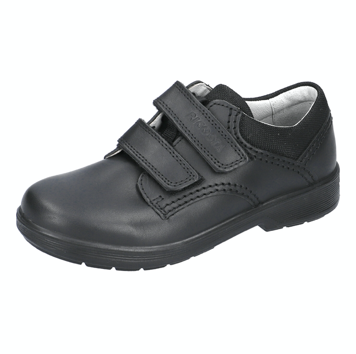 little brogues Childrens school shoes online Ricosta William black leather angle