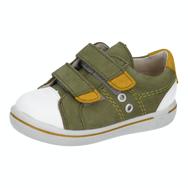 little brogues Childrens shoes online Ricosta nippy velcro angle olive