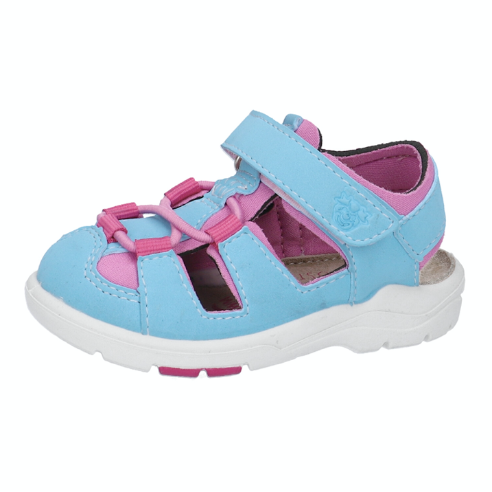 little brogues Childrens shoes online Ricosta gery water-proof sandal aqua pink angle