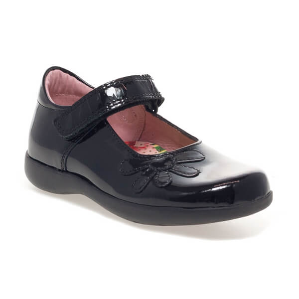 little brogues Childrens shoes online petasil bonnie patent school shoe side