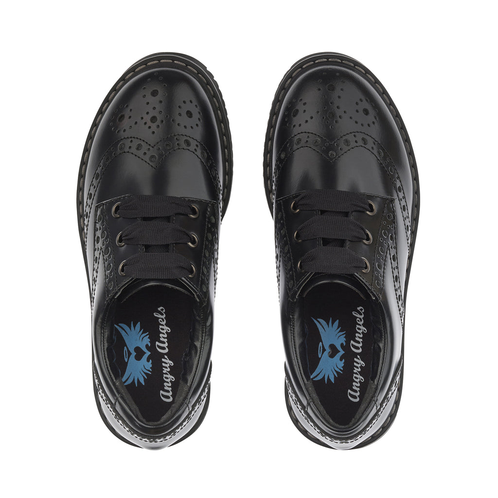 little brogues Childrens school shoes online start-rite angry angels impulsive leather top