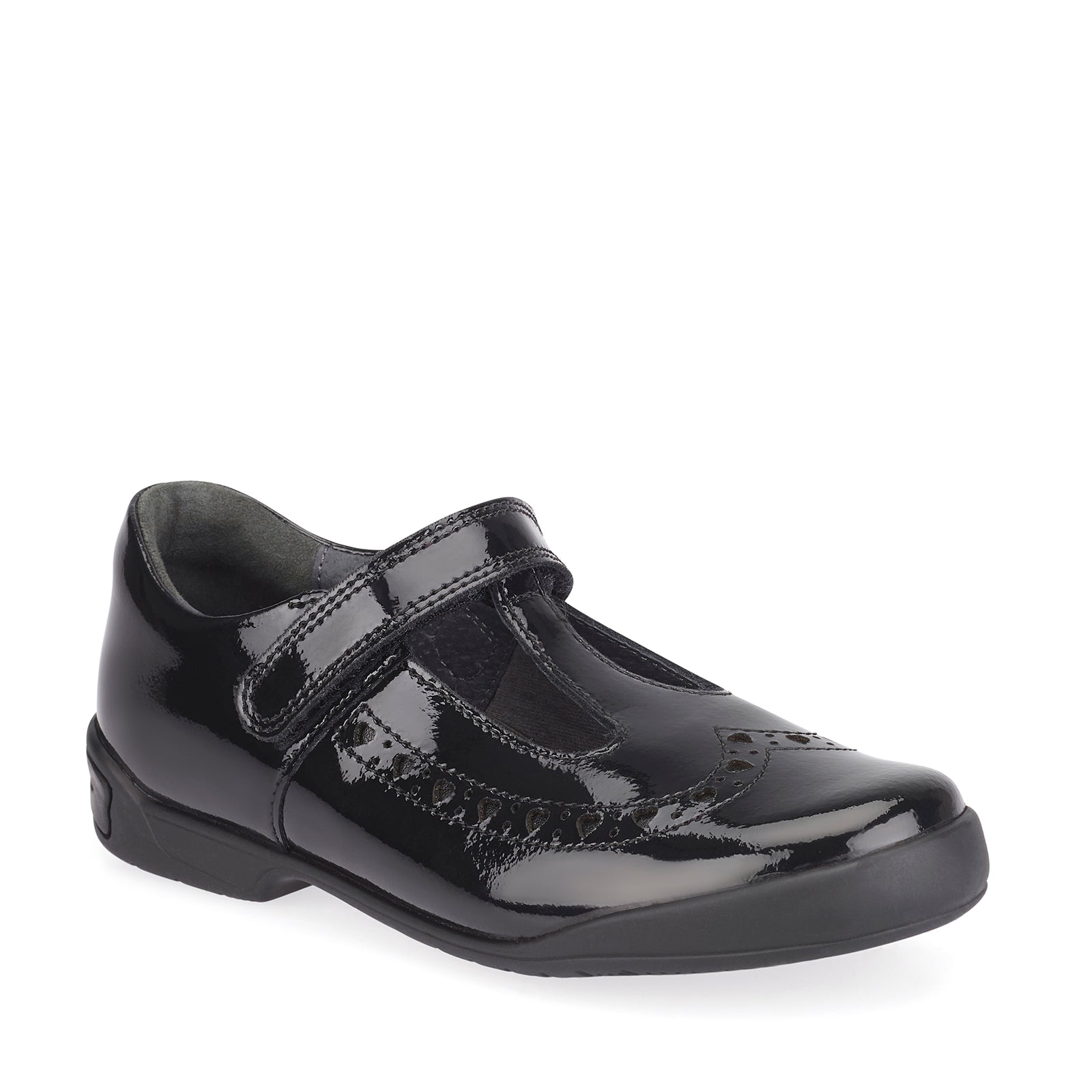 Start-Rite Leapfrog black patent – Little Brogues Online