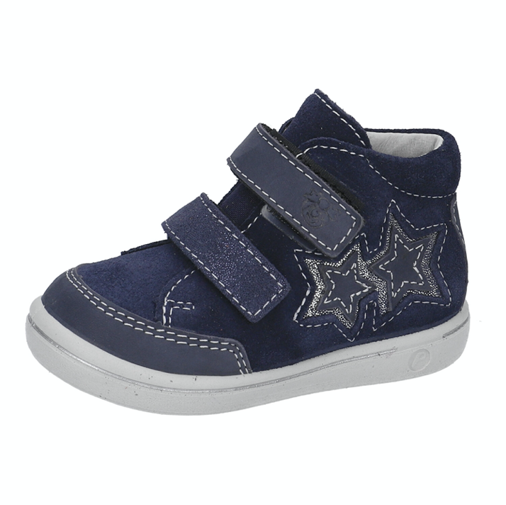 little brogues childrens winter boots online Ricosta Sini blue angle