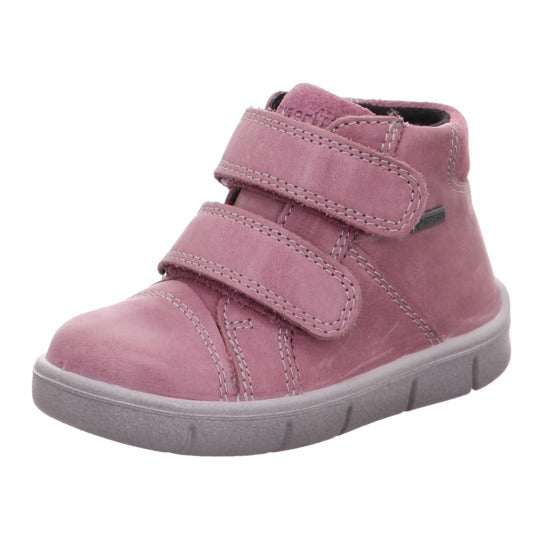 LITTLE BROGUES WATERPROOF BOOTS ONLINE SUPERFIT ULLI PINK ANGLE